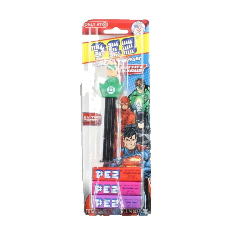 PEZ Justice League Green Lantern Collectible Candy Dispenser