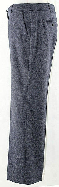 Jones New York 10 x 29.5 Navy Gray Polyester Rayon Knit Unlined Trouser Pants