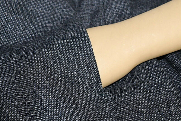Jones New York 10 x 29.5 Navy Gray Polyester Rayon Knit Unlined Trouser Pants