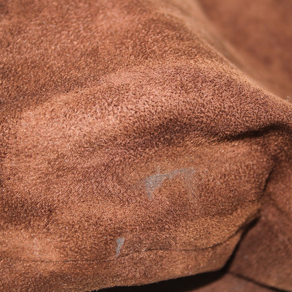 Anne Michelle Sz 9 Brown Faux Suede Upper Faux Fur Inner 4" Thigh High Boots