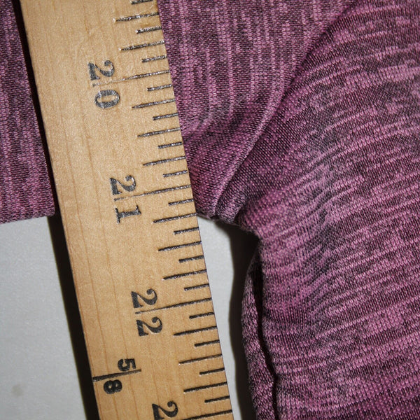 Jackson Hole Space Dye NEW Sz L Pink Mauve Black 1/4 Zip Outerwear Sweater