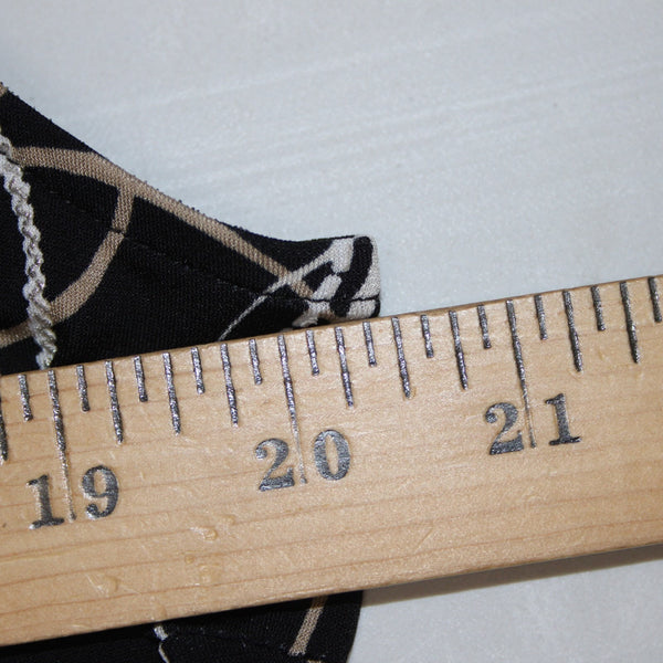 Joseph Ribkoff Jumpsuit NEW Sz 16 Black Brown Multi Color Unlined Poly Jumpsuit