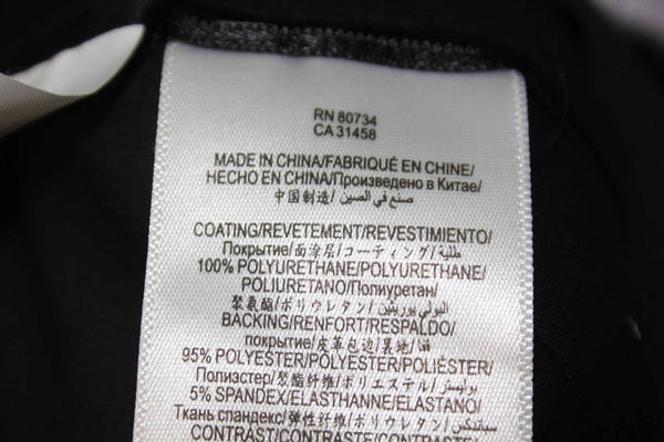 BCBG Sz M Silver Polyurethane Blend Sleeveless Ribbed Knit Side Inset Top