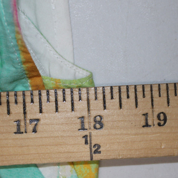 Maeve Dress NEW $158 Sz XS Mint Green White Multi Buttons Collared 100% Rayon