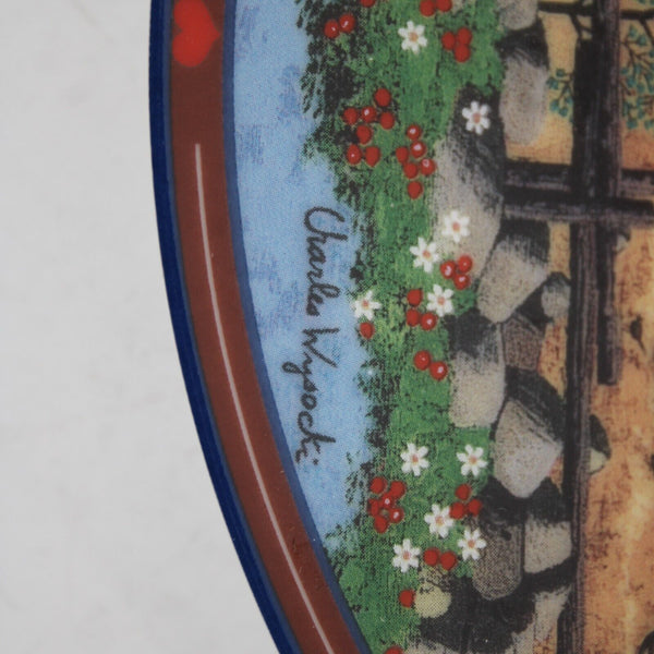 Charles Wysocki 8 x 8 Gingernut Valley Nut #14360A Plate