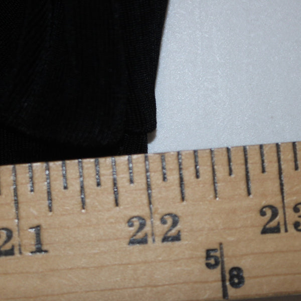Chicos Jacket Travelers Sz 3 Black Full Zipper Acetate Spandex Jacket