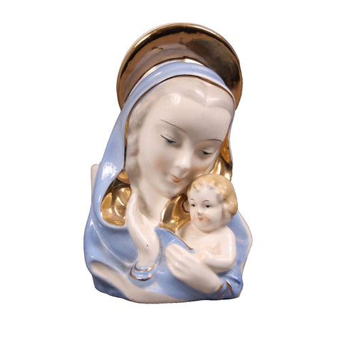 Rubens A1-105 Virgin Mary With Jesus Christ 6.5" Porcelain Planter