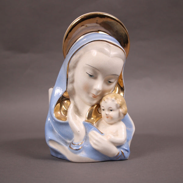 Rubens A1-105 Virgin Mary With Jesus Christ 6.5" Porcelain Planter