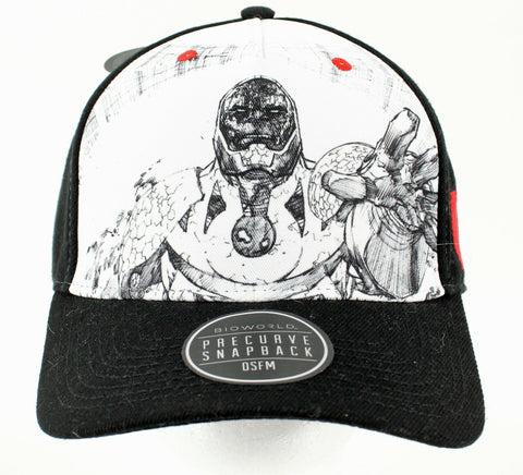 Bioworld DC Collection Jimlee Darkseid NEW Black White Red Embroidered Cap