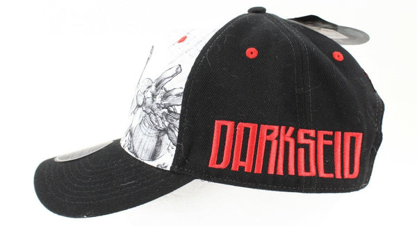 Bioworld DC Collection Jimlee Darkseid NEW Black White Red Embroidered Cap