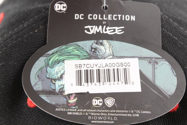 Bioworld DC Collection Jimlee Darkseid NEW Black White Red Embroidered Cap
