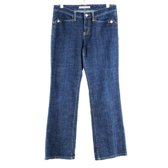 Tommy Hilfiger Sz 6 x 30 Blue Denim Straight Leg Cotton Blend Jeans
