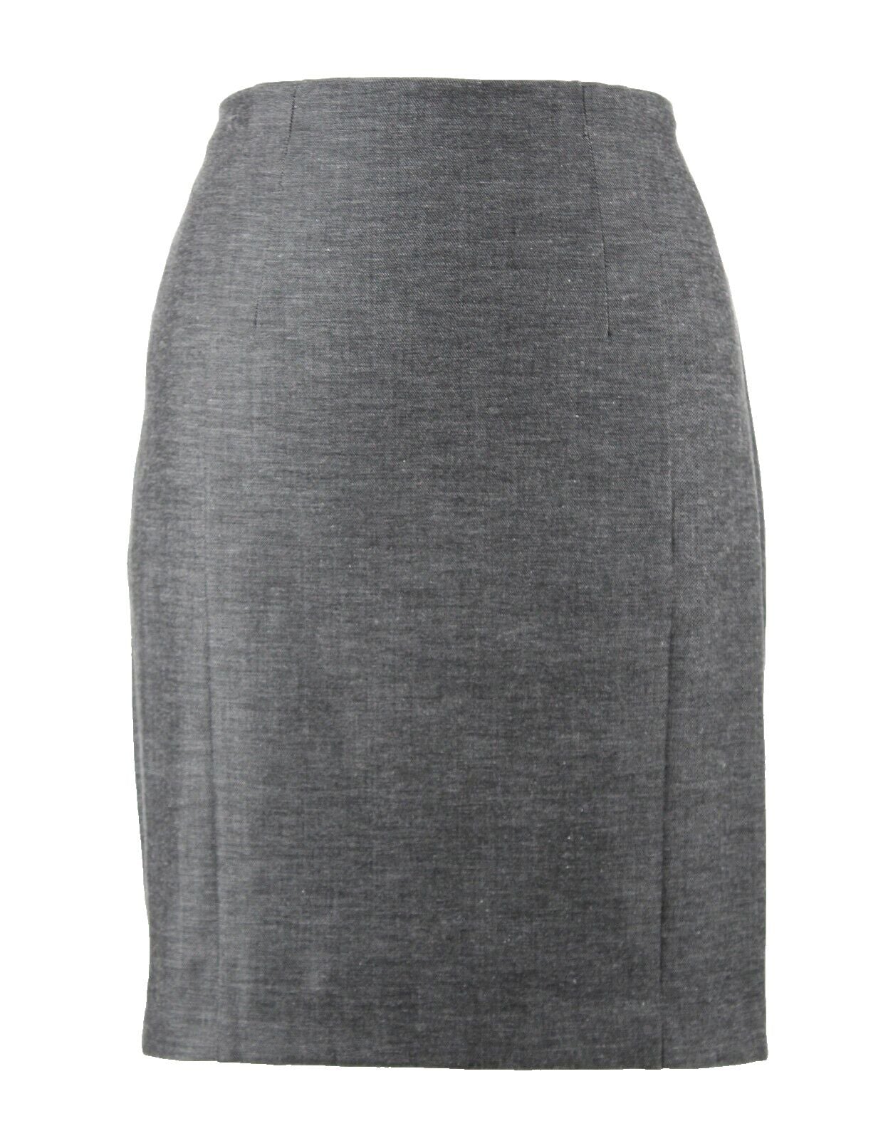Express NEW $70 Sz 4 Charcoal Gray Pencil Lined Polyester Cotton Rayon Skirt