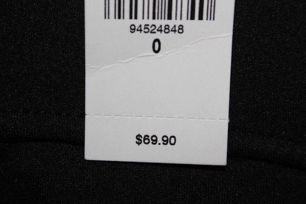 Express NEW $70 Sz 0 Black Poly Blend Waist Cut Out Racerback Dress