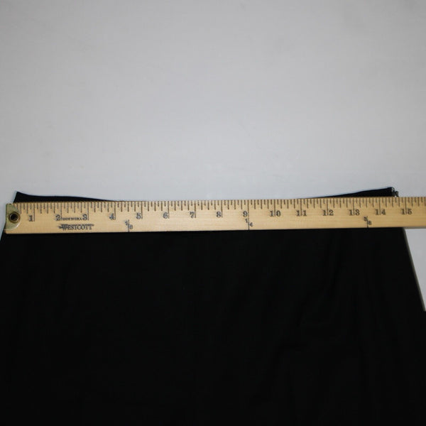 Lafayette 148 Stanton Sz 4 x 27 Black Side Zip Virgin Wool Elastane Pant