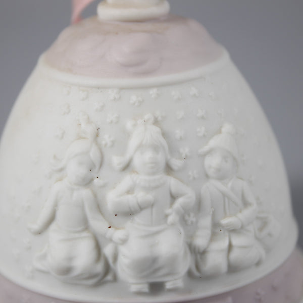 Lladro 1987 5458 Campanita Navidad Porcelain Christmas Bell Ornament