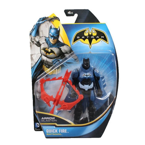 Mattel  Batman 2013 Quick Fire Batman With Arrow Blaster Action Figure