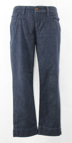 Joe's Socialite Kicker Luella Wash Sz 28 x 24 Denim Crop Jeans
