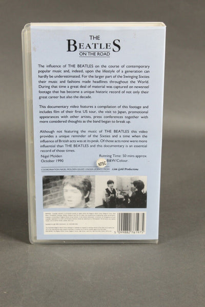 Magnum Music Group 1990 The Beatles On The Road VHS