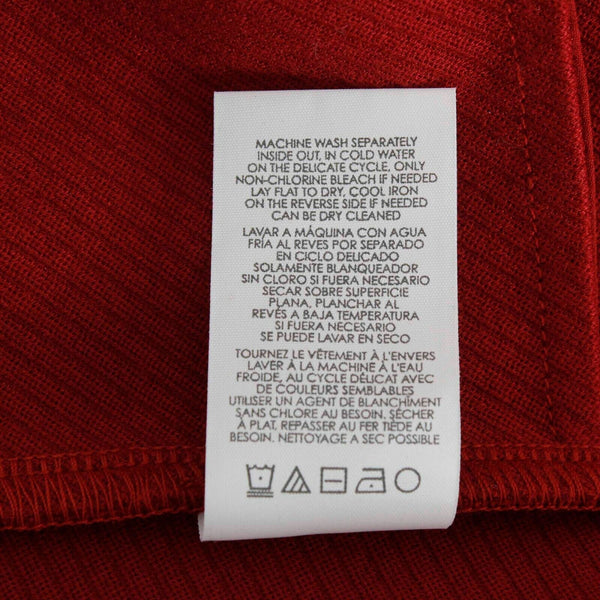 Cabi Sz S Red Collared Buttons Pockets Shoulder Pad Rayon Nylon Jacket