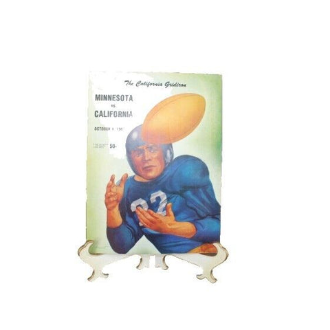 The California Gridiron Minnesota Vs California 1951 Program Book