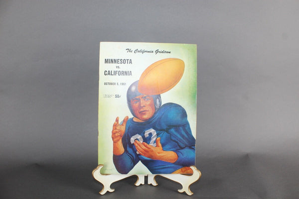 The California Gridiron Minnesota Vs California 1951 Program Book