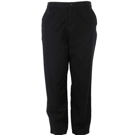 Lauren Ralph Lauren Sz 16 X 31 Black Denim 100% Cotton Crop Pant