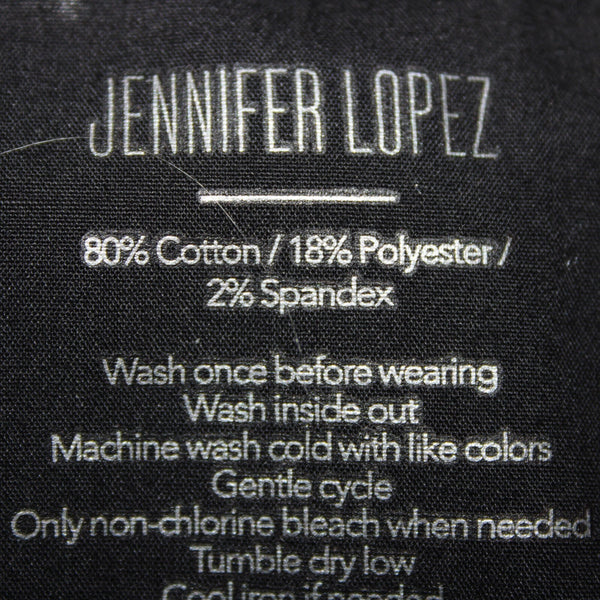 Jennifer Lopez NEW $60 Sz 24w x 32 Blue Denim Boot Cut Cotton Poly Jeans