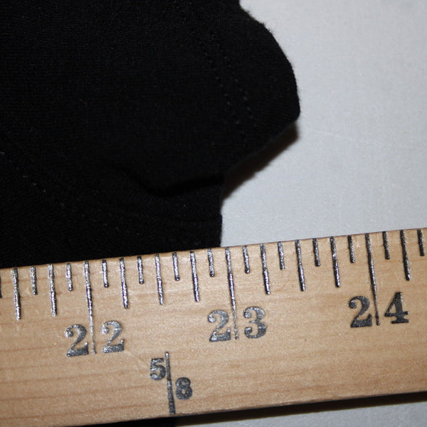 Kit Ace Sz 4 Black Asymmetrical Modal Elastane Cashmere T Shirt Dress