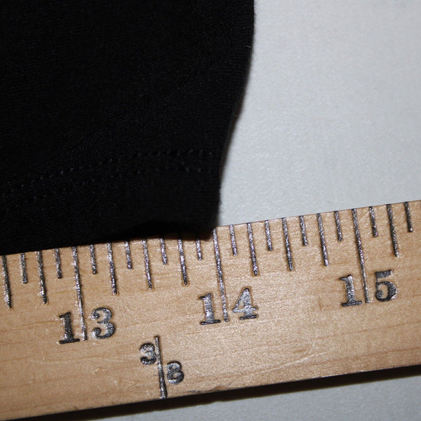 Kit Ace Sz 4 Black Asymmetrical Modal Elastane Cashmere T Shirt Dress