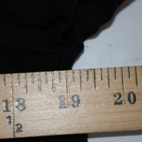 INC Top NEW $70 Sz M Black Cold Shoulder Eyelets 100% Rayon Cotton Top