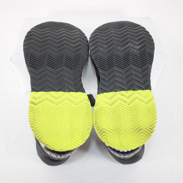 Sorel NEW Sz 7.5 Black White Lime Insulated Waterproof Zip Up 1" Booties