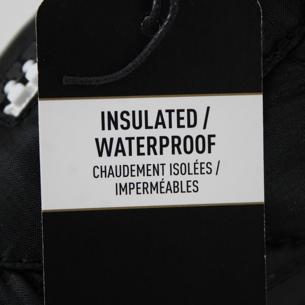 Sorel NEW Sz 7.5 Black White Lime Insulated Waterproof Zip Up 1" Booties