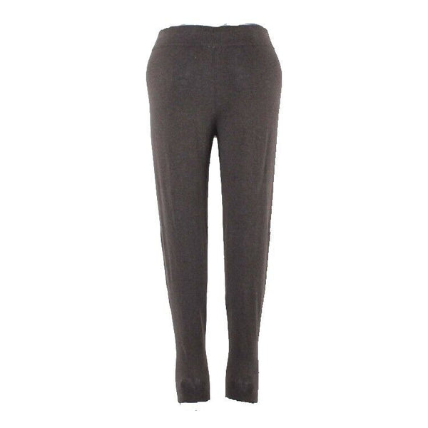 Minnie Rose Sz M x 28 Brown Faux Suede Knee Patches Cotton Blend Polyester Pant