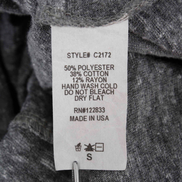 Foreign Exchange NEW Sz S Gray Ruching Mid Sleeve Polyester Cotton Dress