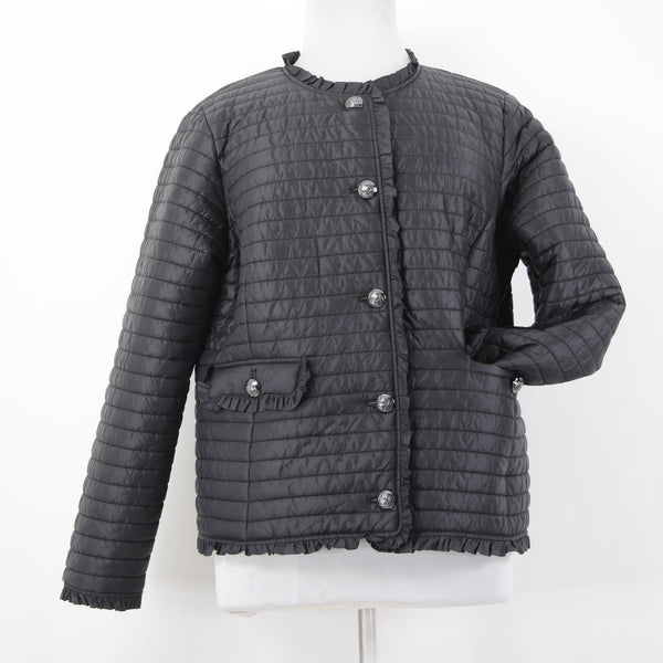 Joseph Ribkoff Jacket NEW Sz XXL Black Puffer 100% Nylon Poly Jacket