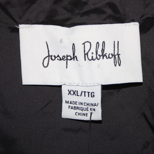 Joseph Ribkoff Jacket NEW Sz XXL Black Puffer 100% Nylon Poly Jacket
