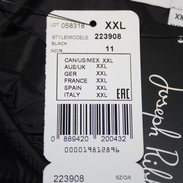 Joseph Ribkoff Jacket NEW Sz XXL Black Puffer 100% Nylon Poly Jacket