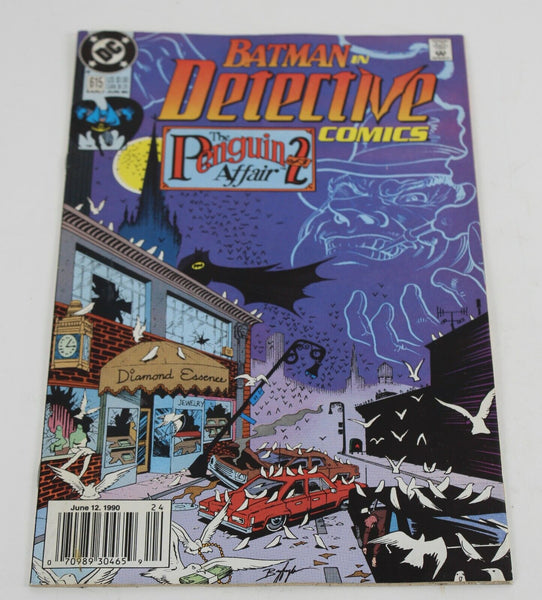 DC 1990 Batman In Detective Comics No. 615 Comic Book