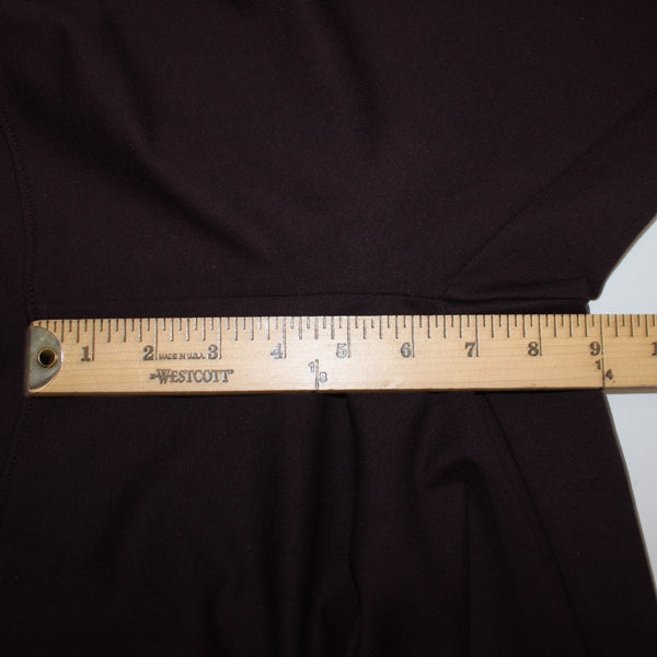 J Jill Pant NEW $79 Ponte Sz M x 29 Purple Pull On Jeggings Viscose Rayon Pant