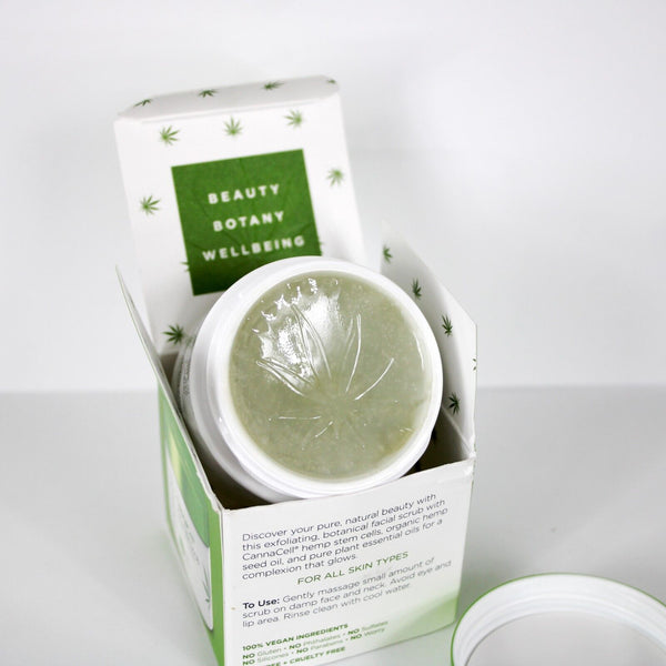 Andalou Naturals 1.7oz 50g Canna Cell X Foliate Scrub