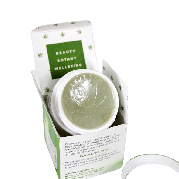 Andalou Naturals 1.7oz 50g Canna Cell X Foliate Scrub
