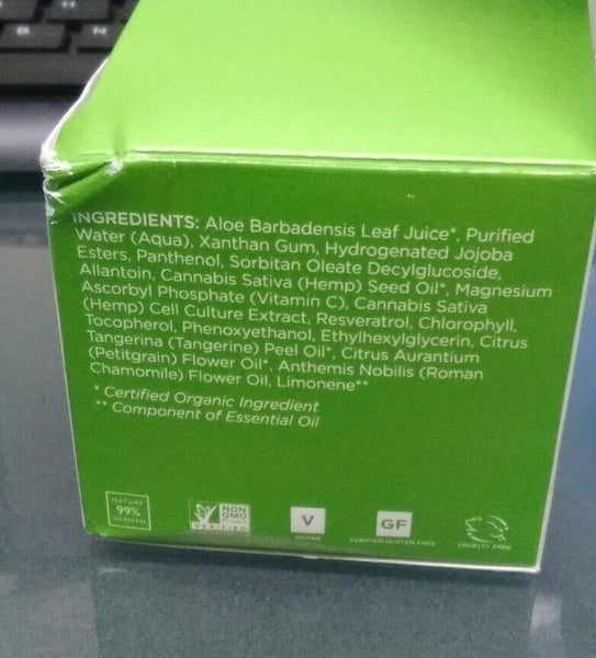 Andalou Naturals 1.7oz 50g Canna Cell X Foliate Scrub