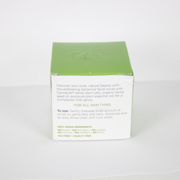 Andalou Naturals 1.7oz 50g Canna Cell X Foliate Scrub