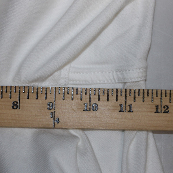 J Jill Capri Pant NEW $89 Authentic Fit Sz 18 x 24 White Full Leg Cotton Capri