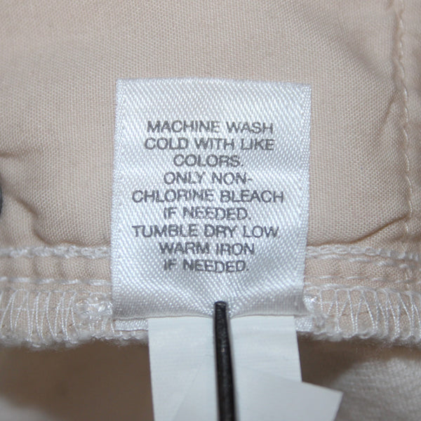 J Jill Capri Pant NEW $89 Authentic Fit Sz 18 x 24 White Full Leg Cotton Capri