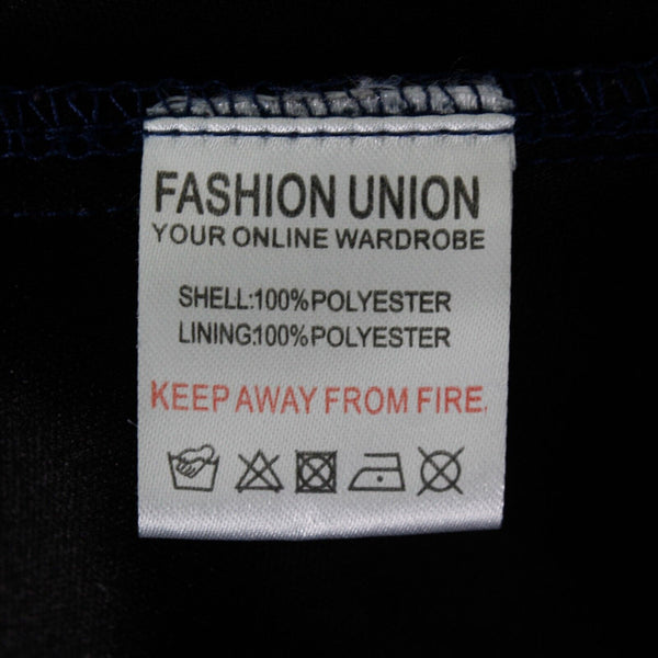 Fashion Union Sz 6 Navy Blue Cut Out Sides A Line Crop Top Vegan Suede Dress