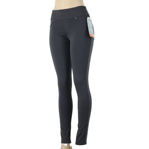 Jag Nikki Legging NEW $69 Sz 2 Gray Ponte Knit 5 Pocket Style Polyester Bld Pant