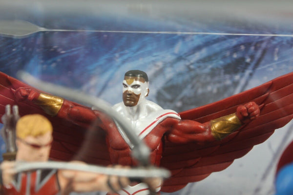 Disney NEW Marvel Avengers Captain America 6 Figurine Set