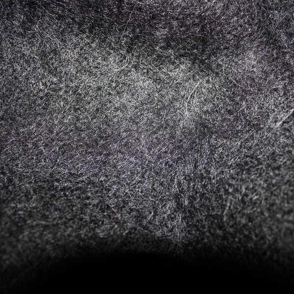 Tony Amaimo Sz L Black Tan Silver Wool Mohair Nylon Vintage 90's Big Jacket